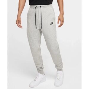 NEW Nike Sportswear Tech Fleece Track Pants Joggers Grey Heather HV0959 Mens 2XL
